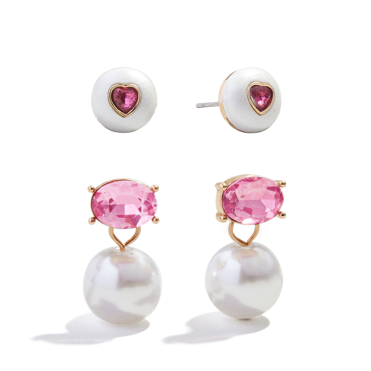 Kids Pearl Earring Set