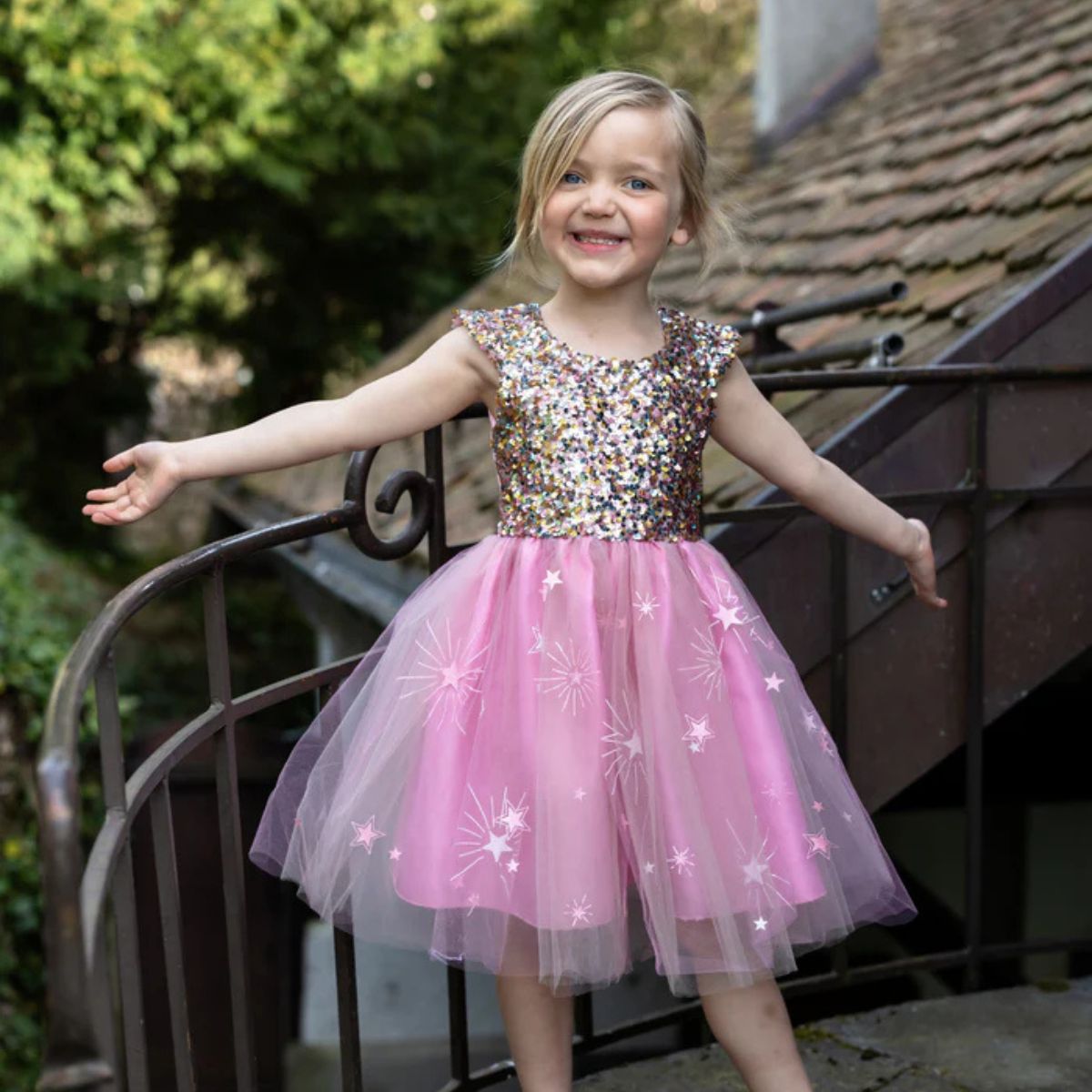 Great Pretenders - A Star is Born Sequins Dress - Size 3-4 Years - Dress up