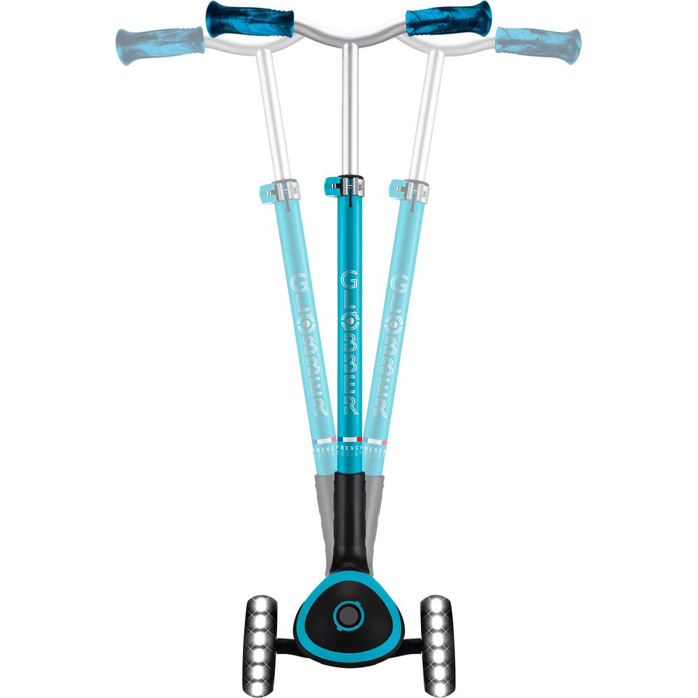 Globber - Ace Lights Scooter - Aqua - Outdoor