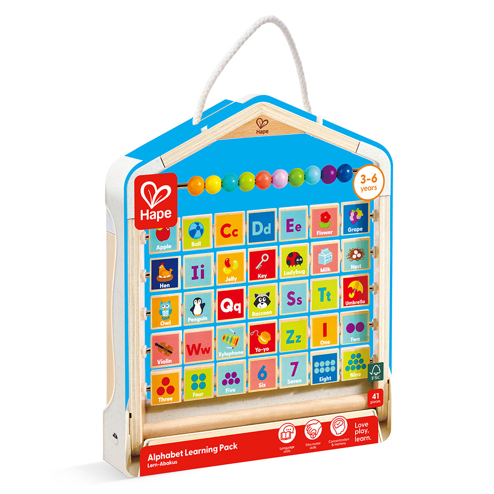 Hape - Alphabet Learning Pack - Preschool