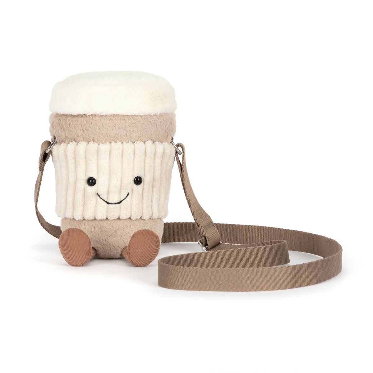 Jellycat, Inc. - Amuseables Perkle Coffee Shoulder Bag - Plush