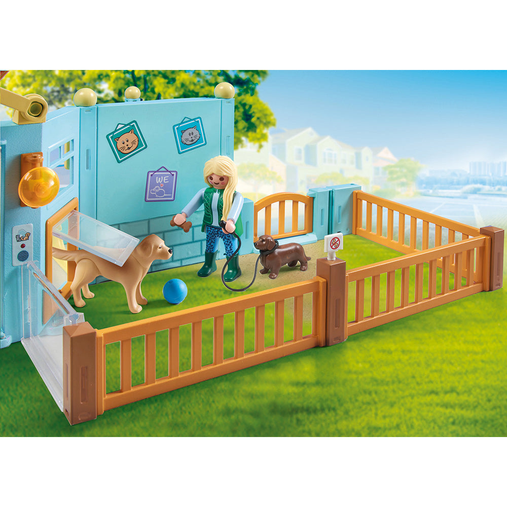 Playmobil - Animal Hotel Playset - Preschool