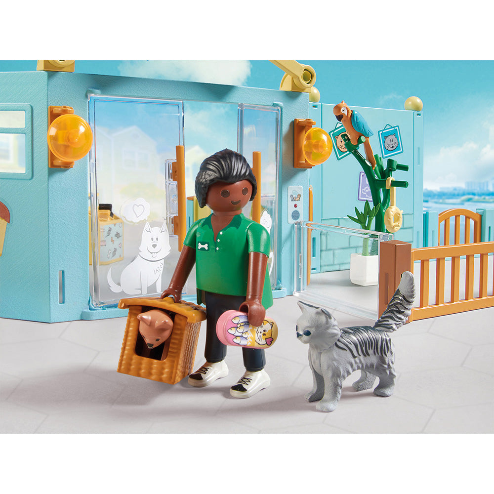 Playmobil - Animal Hotel Playset - Preschool