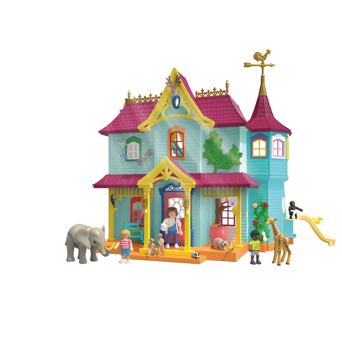 Playmobil - Animal Mansion Playset - Preschool