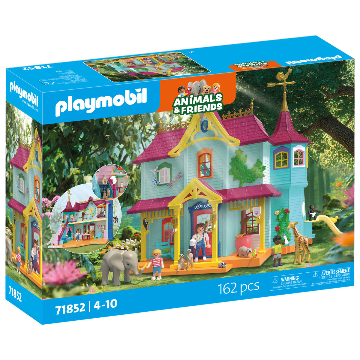 Playmobil - Animal Mansion Playset - Preschool
