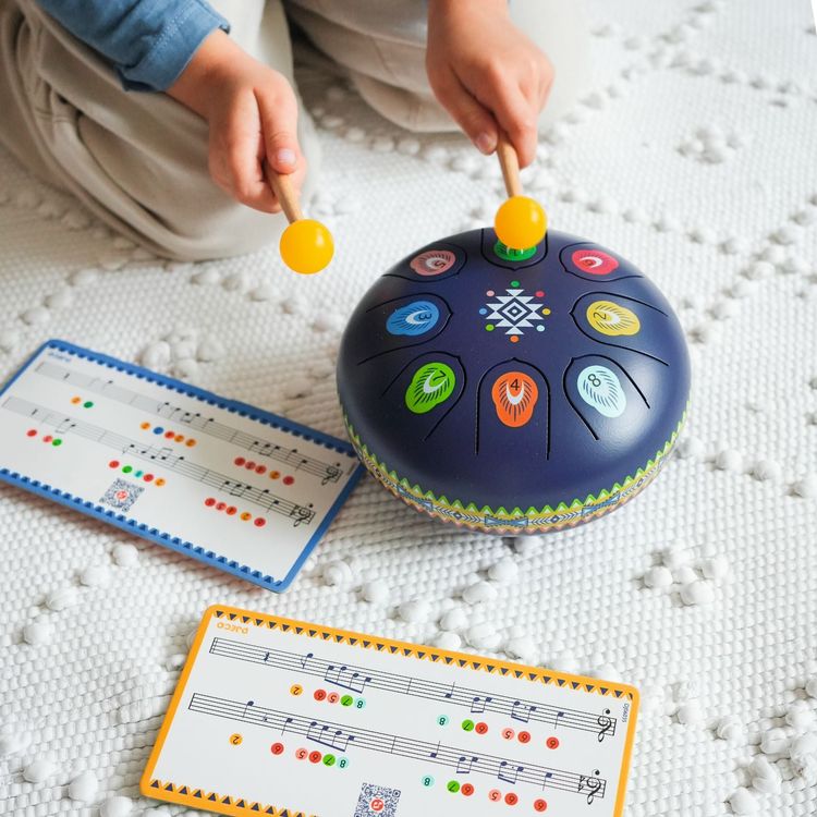 Djeco - Animambo Metal Drum - Preschool