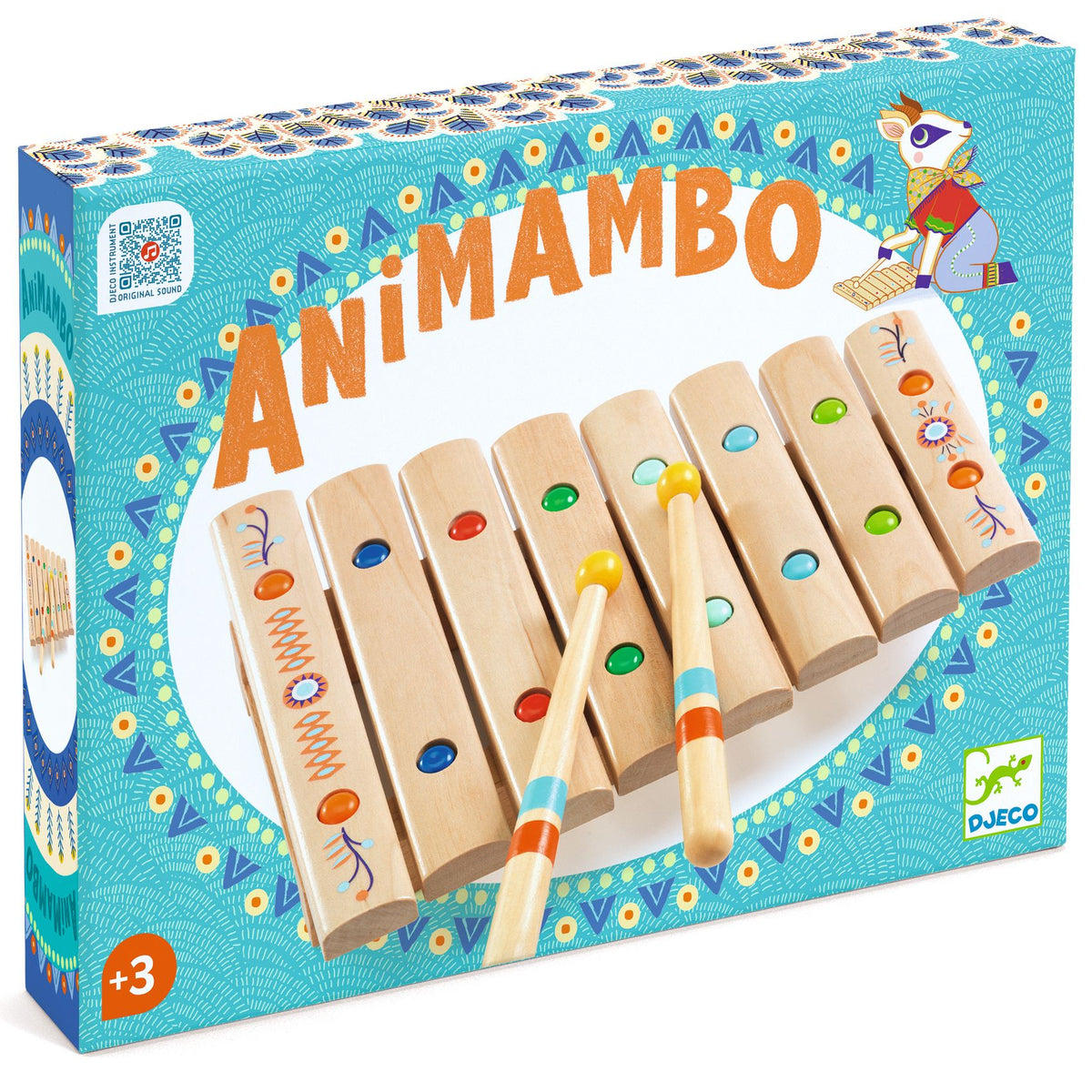 Djeco - Animambo Xylophone Musical Instrument - Preschool