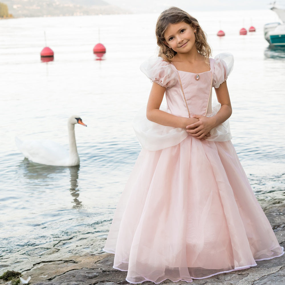 Great Pretenders - Antique Pink Princess Gown - Size 5-6 Years - Dress up