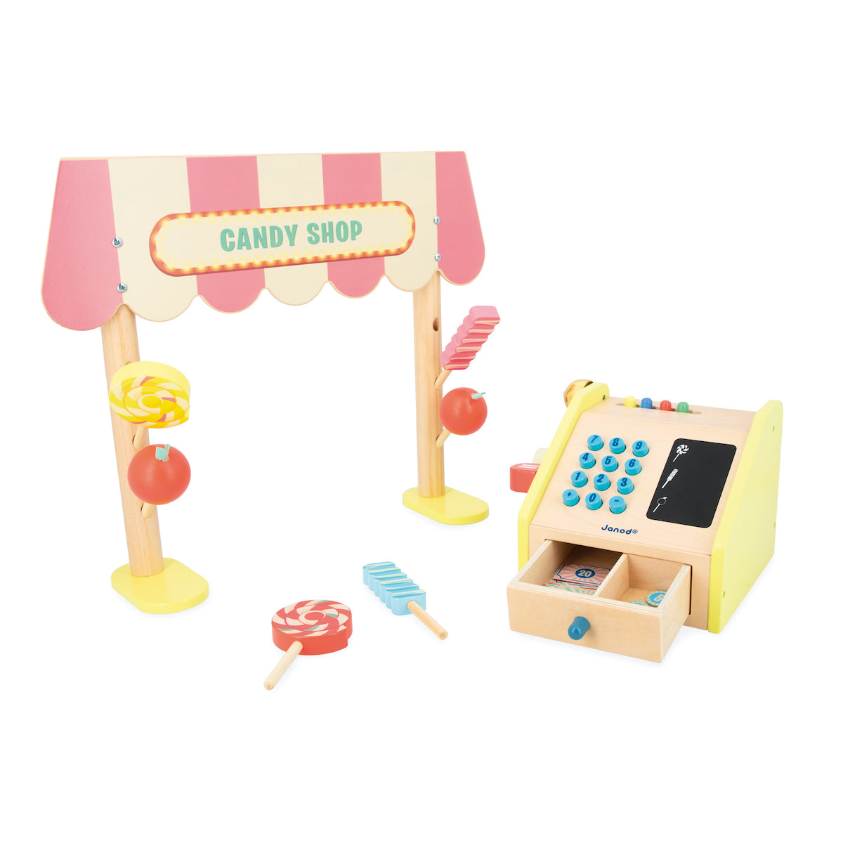 Janod - Applepop Candy Shop - Preschool