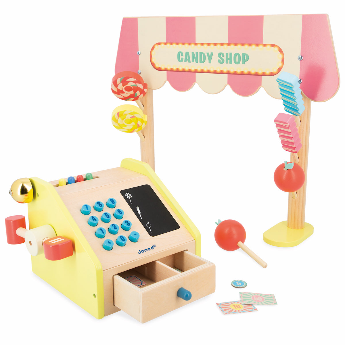 Janod - Applepop Candy Shop - Preschool
