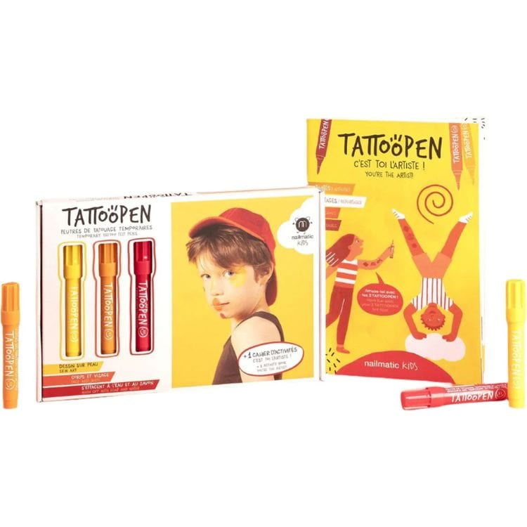 Nailmatic - Art Tattoo Pen Set for Kids - Trend Accessories