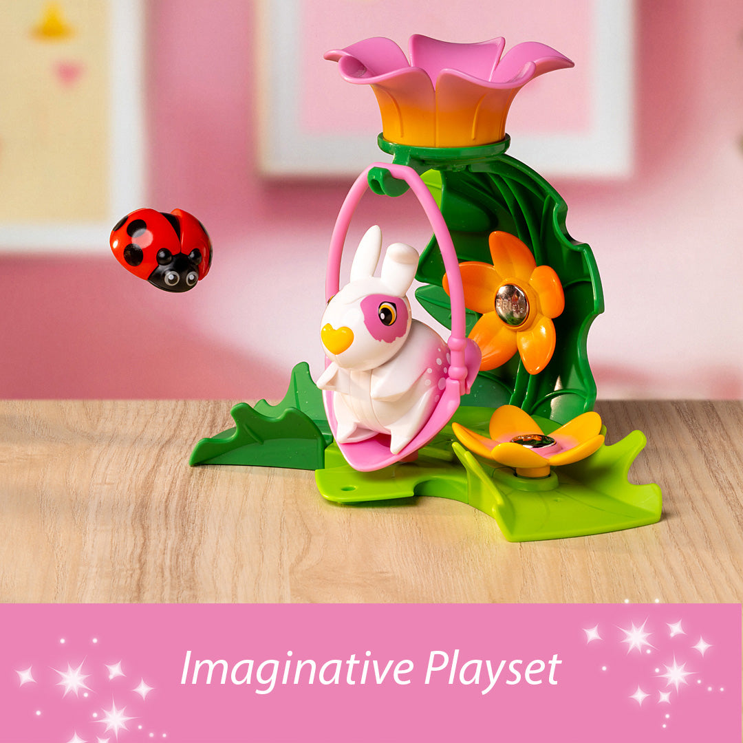 Brio - Azalea Flower Swing Flora Playset - Preschool