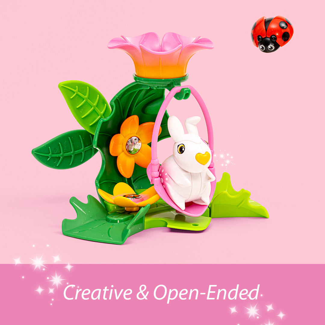 Brio - Azalea Flower Swing Flora Playset - Preschool