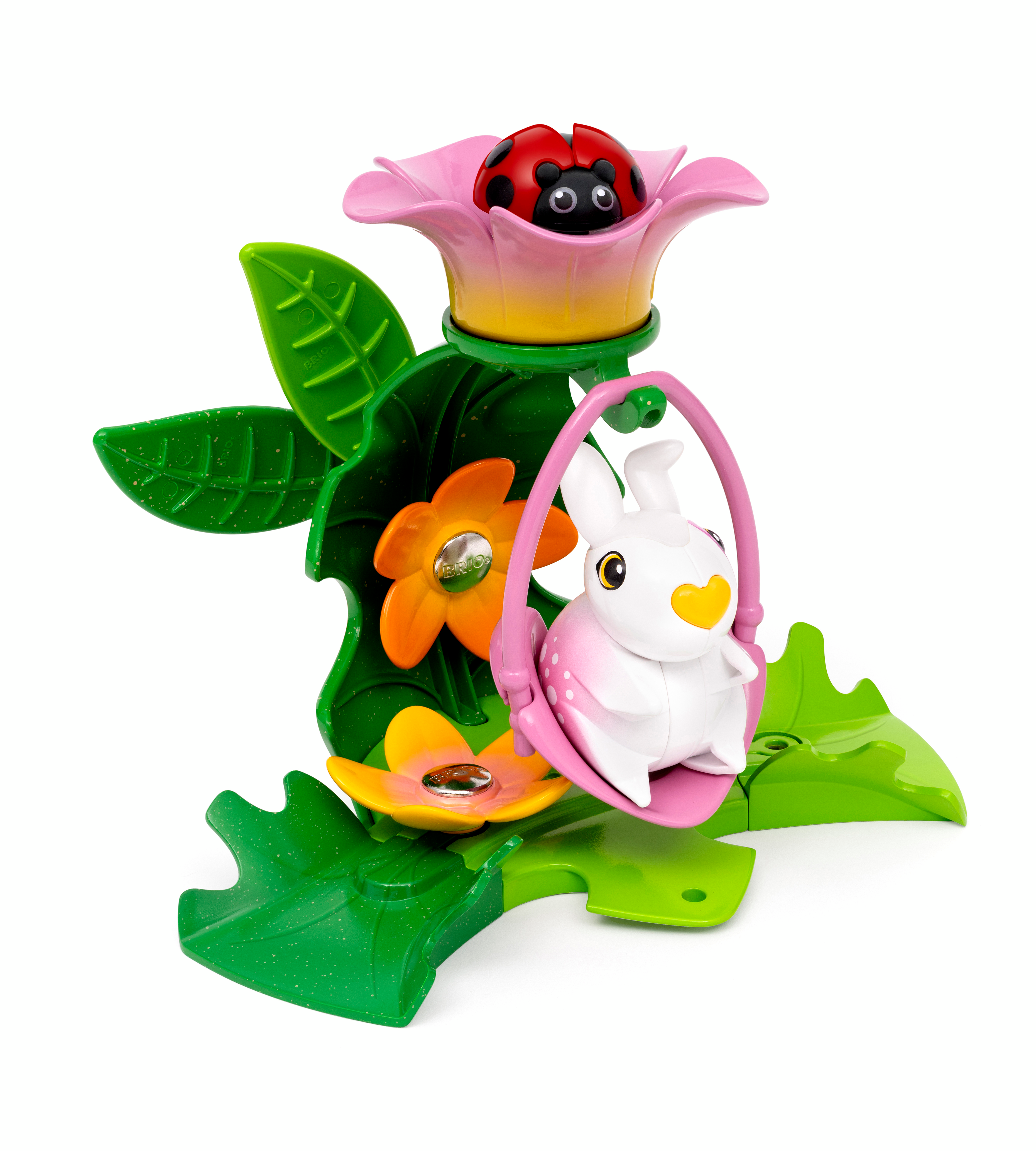 Brio - Azalea Flower Swing Flora Playset - Preschool