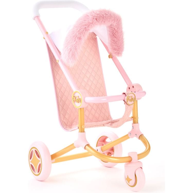 FAO Schwarz - Baby 3-Wheel Doll Stroller - Dolls