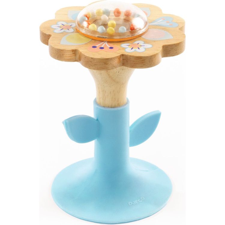 Djeco - Baby White BabySwipi Rattle - Infants