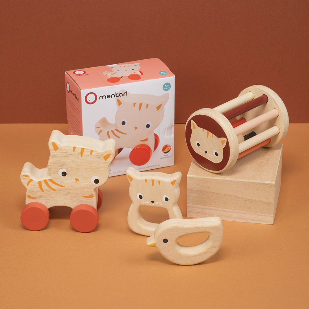 Mentari - Baby Wood Toy Bundle - Infants