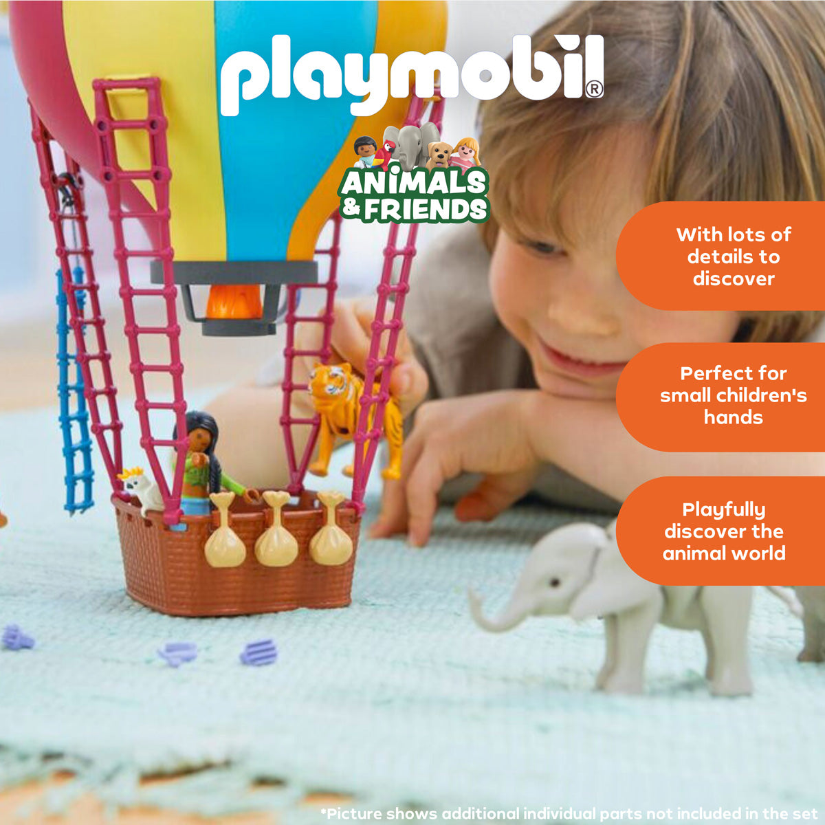 Playmobil - Balloon Ride Playset - Preschool