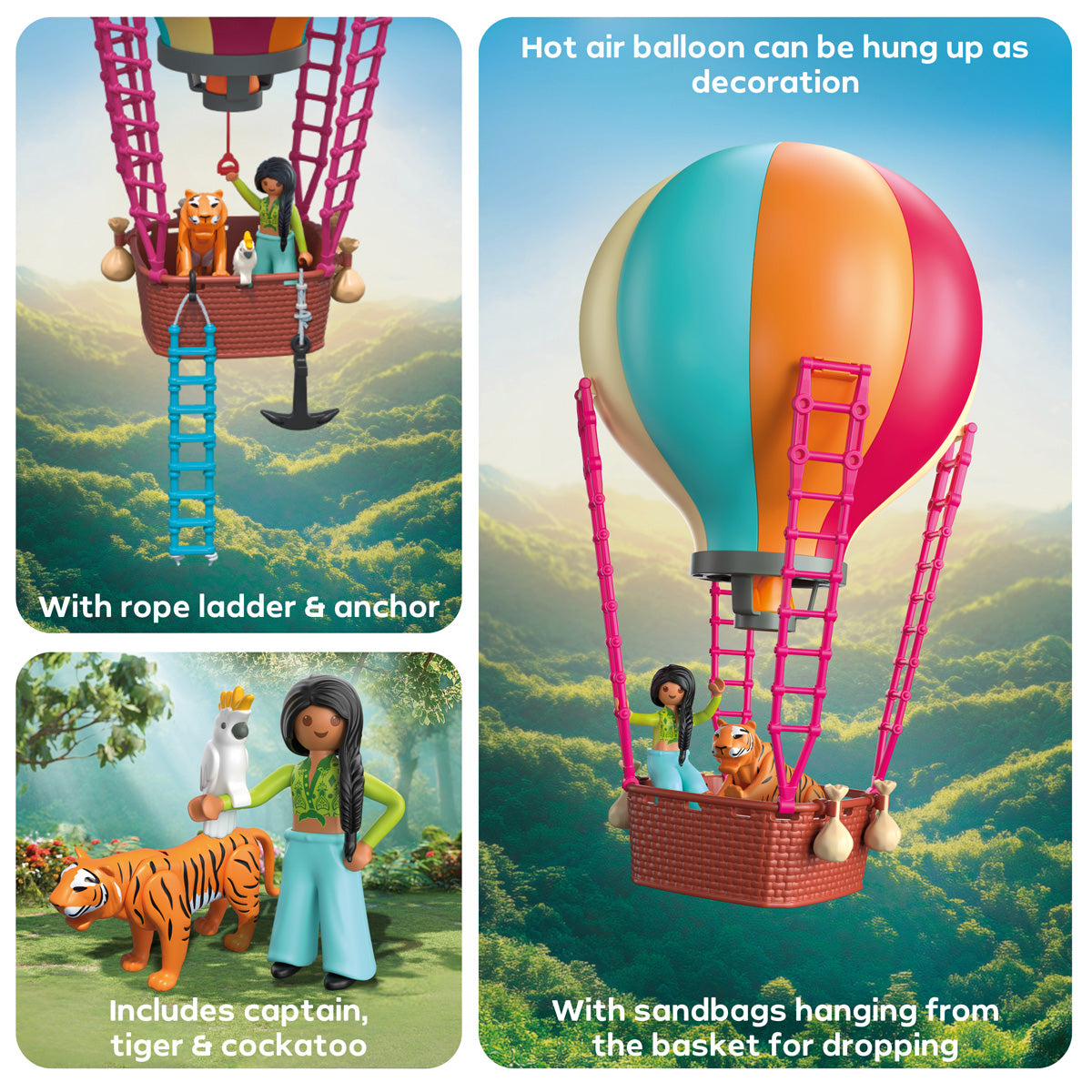 Playmobil - Balloon Ride Playset - Preschool