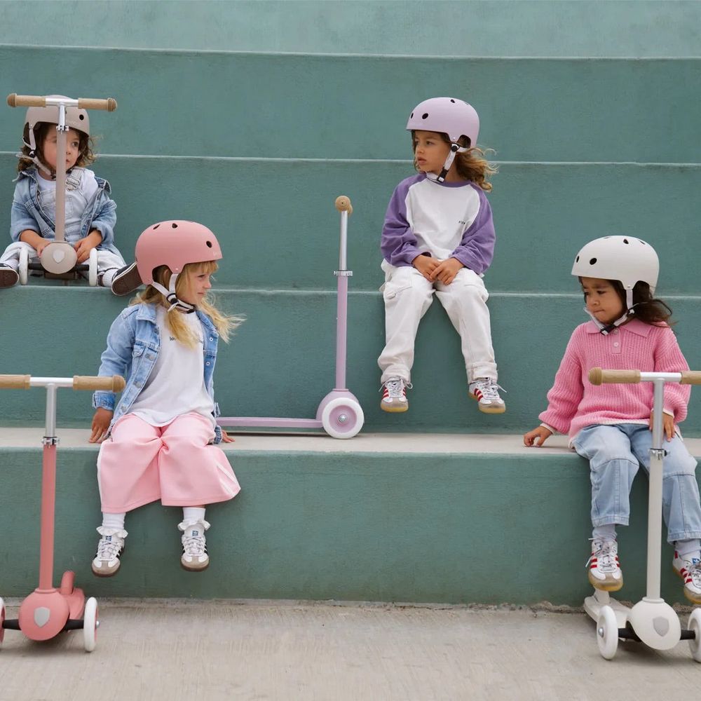 Banwood - Banwood Eco Helmet - Dusty Rose - Outdoor
