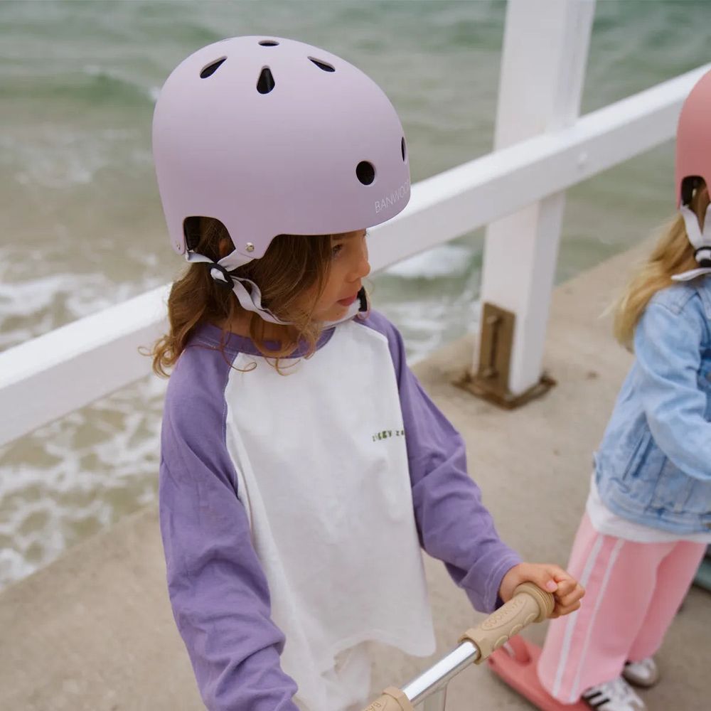 Banwood - Banwood Eco Helmet - Lavender - Outdoor