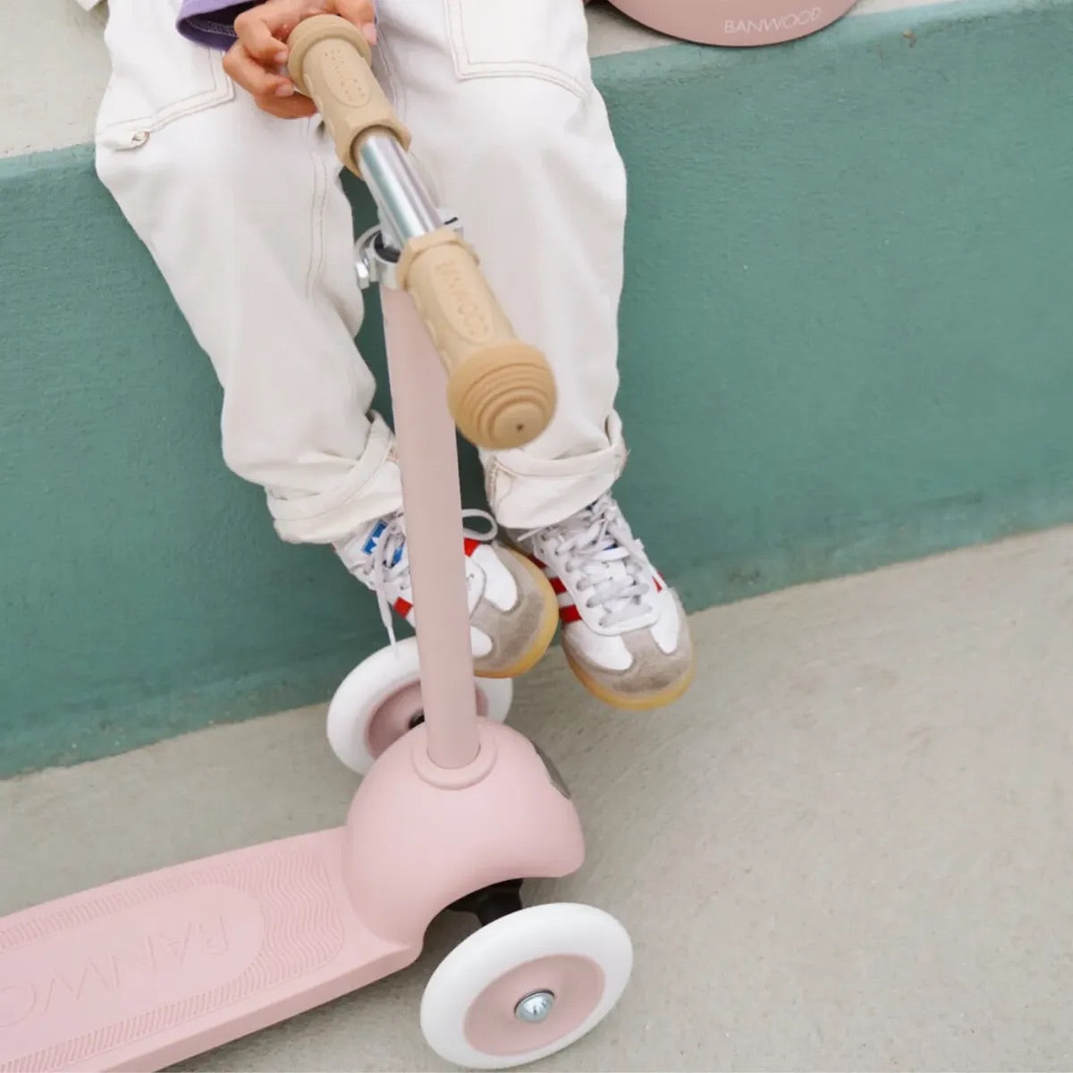 Banwood - Banwood Eco Scooter - Faded Pink - Outdoor