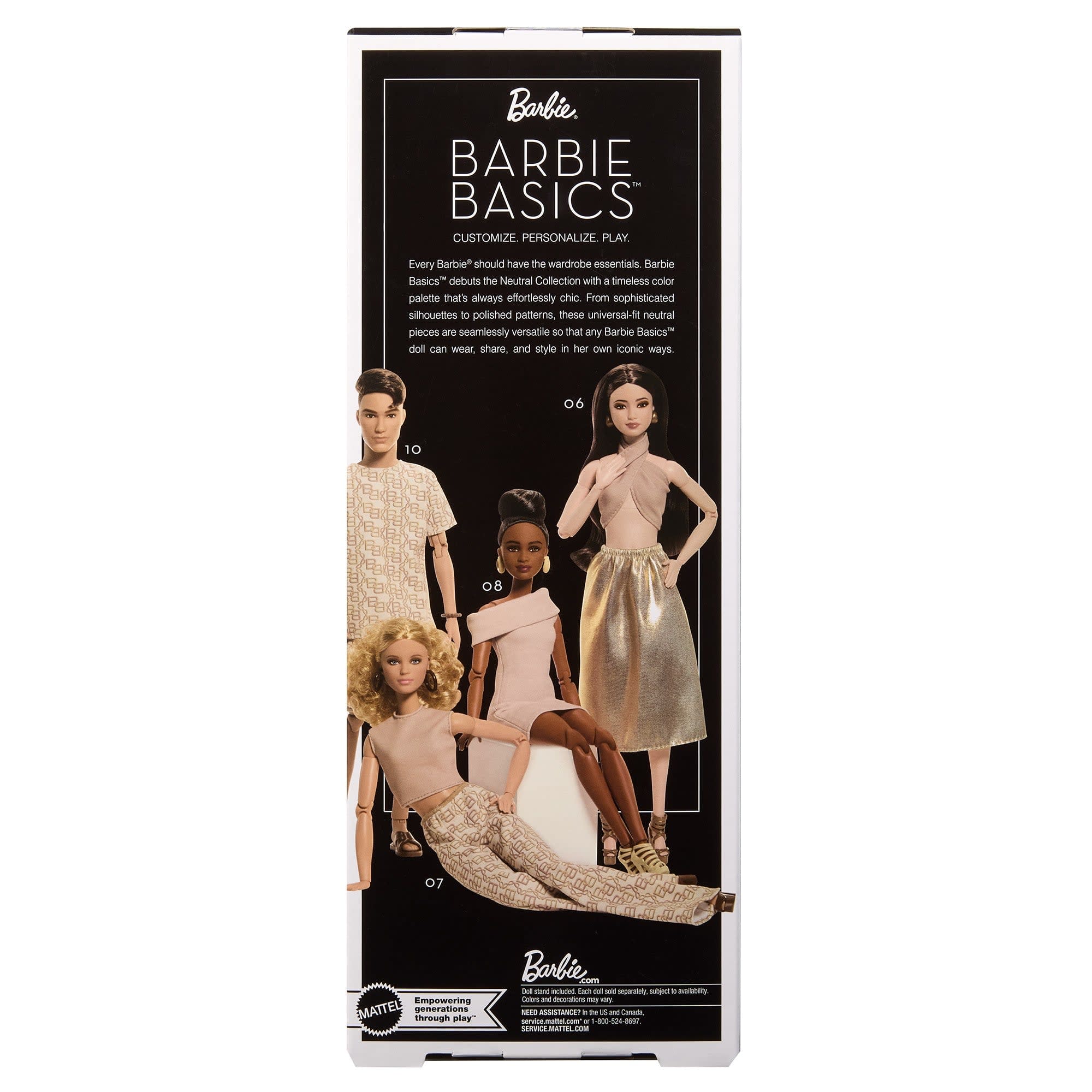 Barbie - Barbie Basics 2026 Neutrals Series, Model 06 - World of Barbie