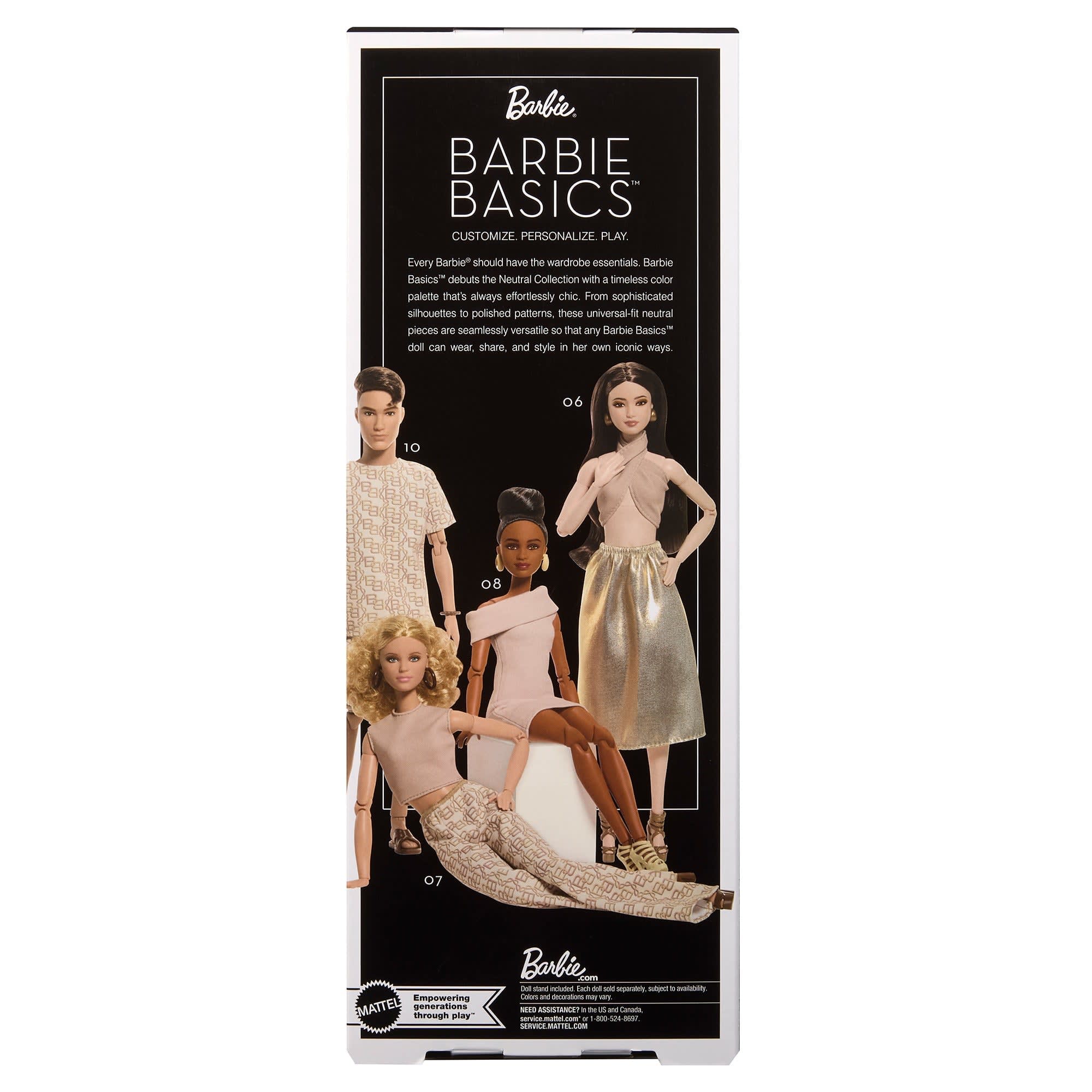 Barbie - Barbie Basics 2026 Neutrals Series, Model 07 - World of Barbie