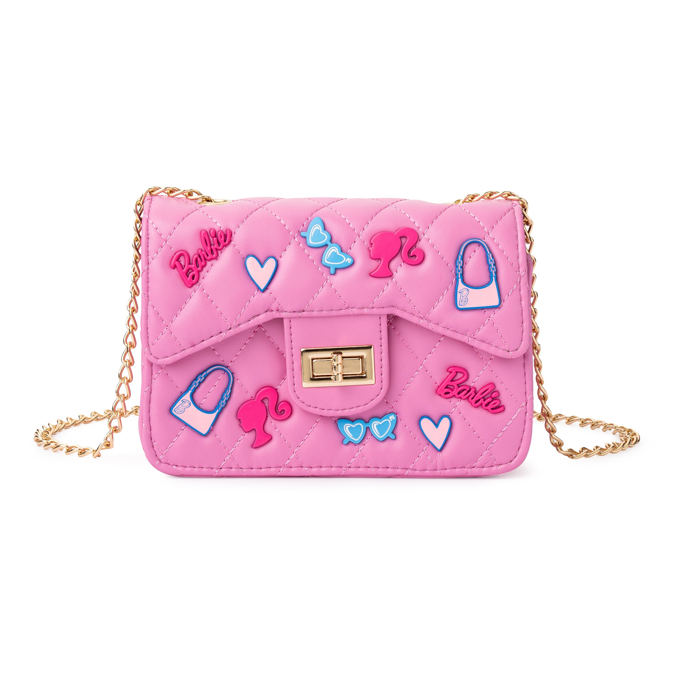 Barbie - Barbie Classic Quilted Kids Handbag with Charms - World of Barbie