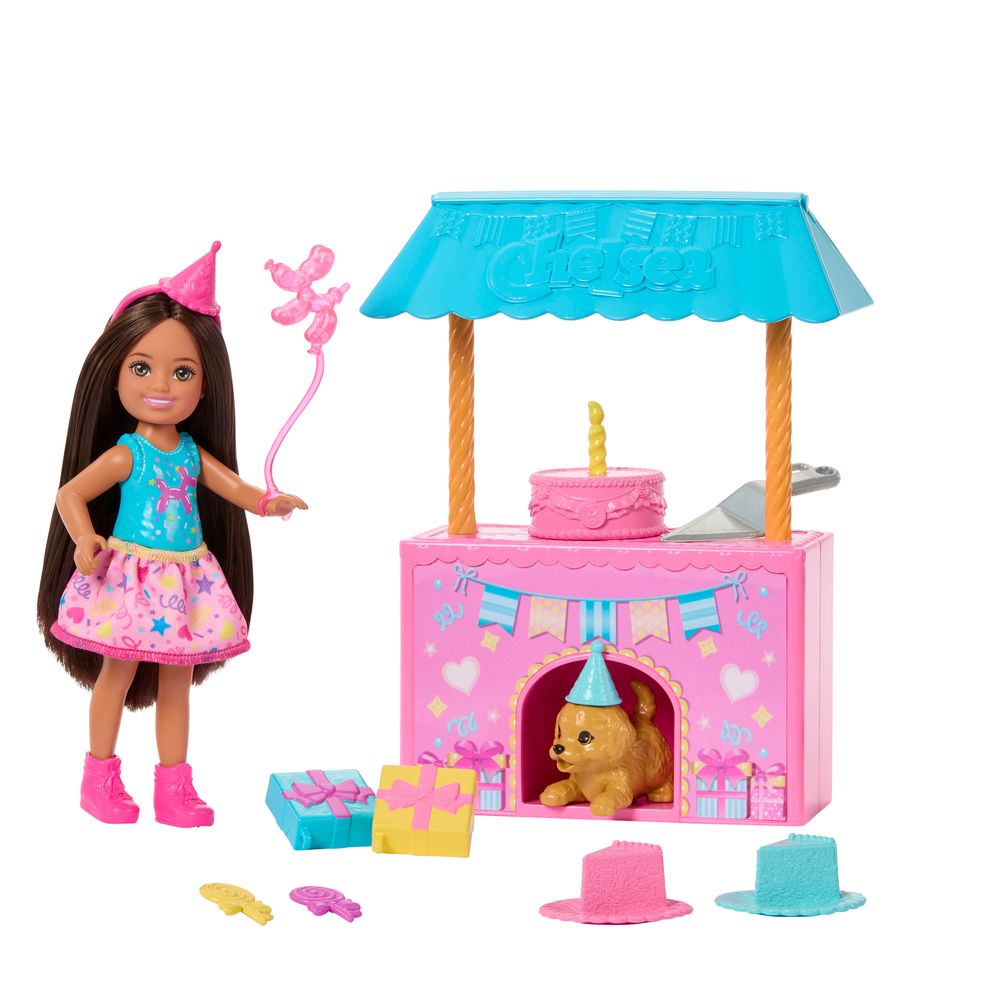 Barbie - Barbie Club Chelsea Birthday Surprise Doll and Accessories - World of Barbie