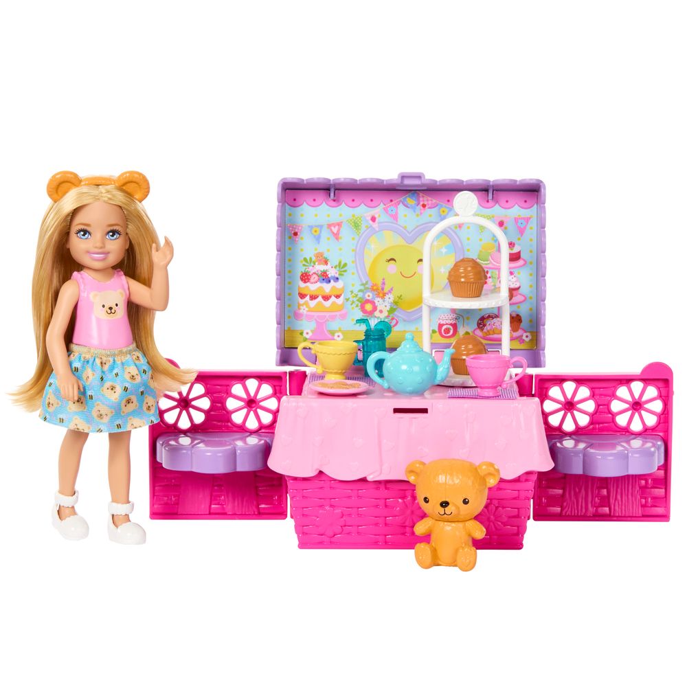 Barbie - Barbie Club Chelsea Tea Party Picnic Playset - World of Barbie