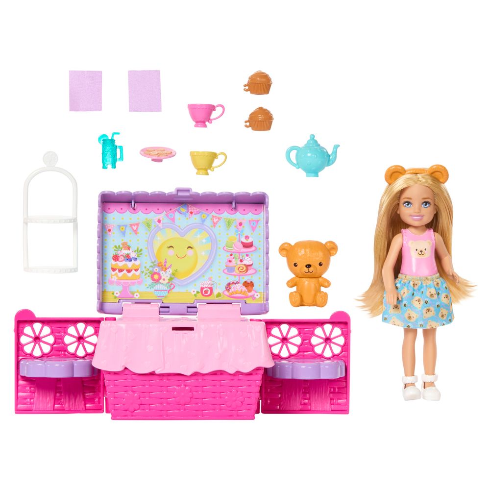 Barbie - Barbie Club Chelsea Tea Party Picnic Playset - World of Barbie