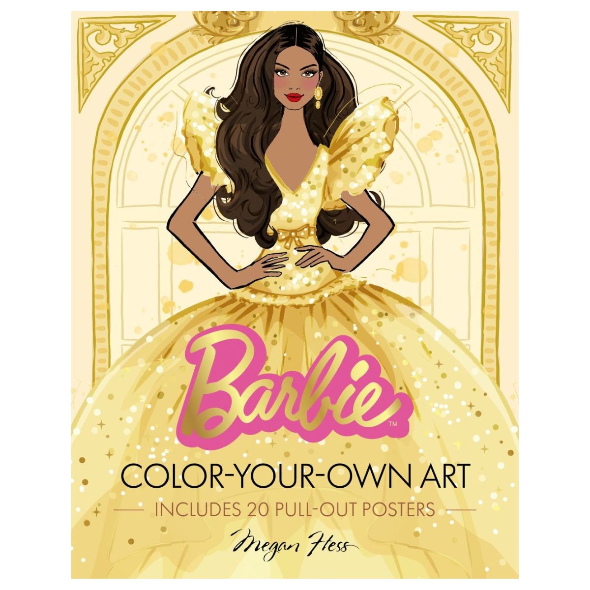 Chronicle Books - Barbie: Color-Your-Own Art Book - World of Barbie