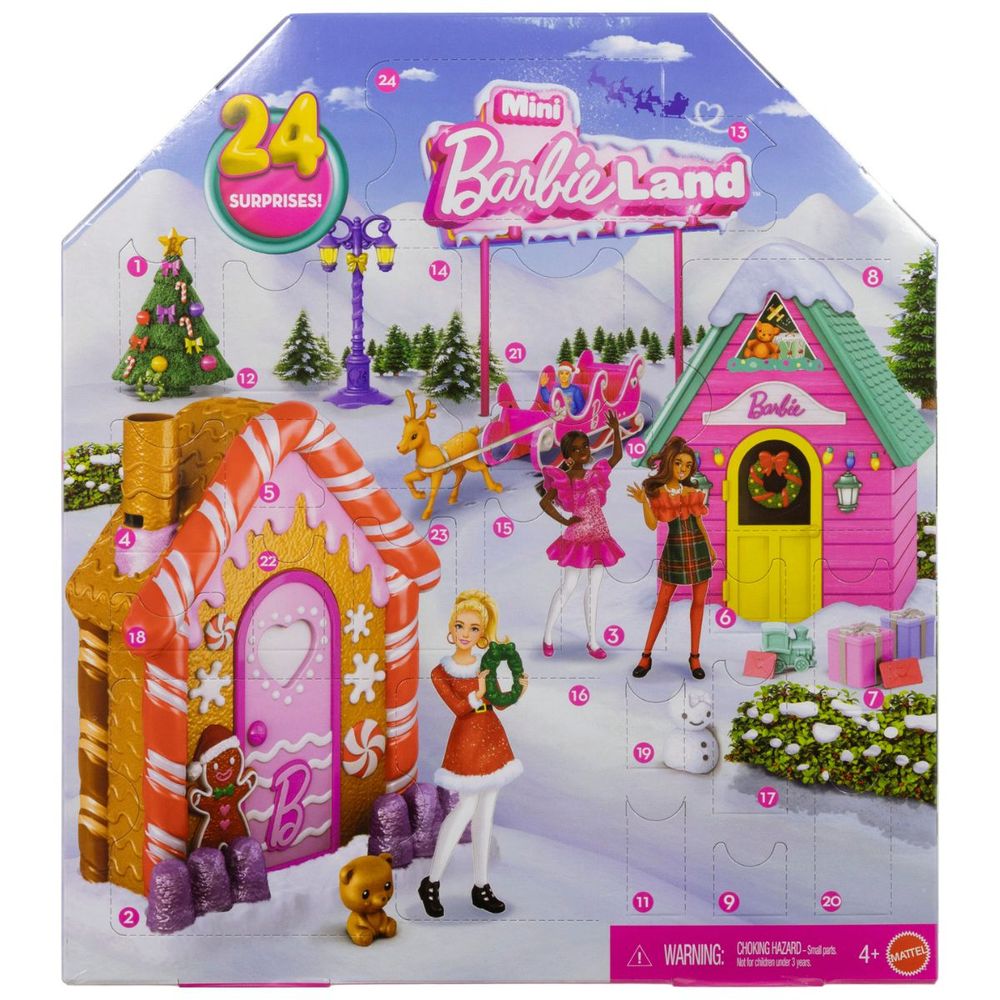 Barbie - Barbie Mini Barbie Land Advent Calendar - World of Barbie