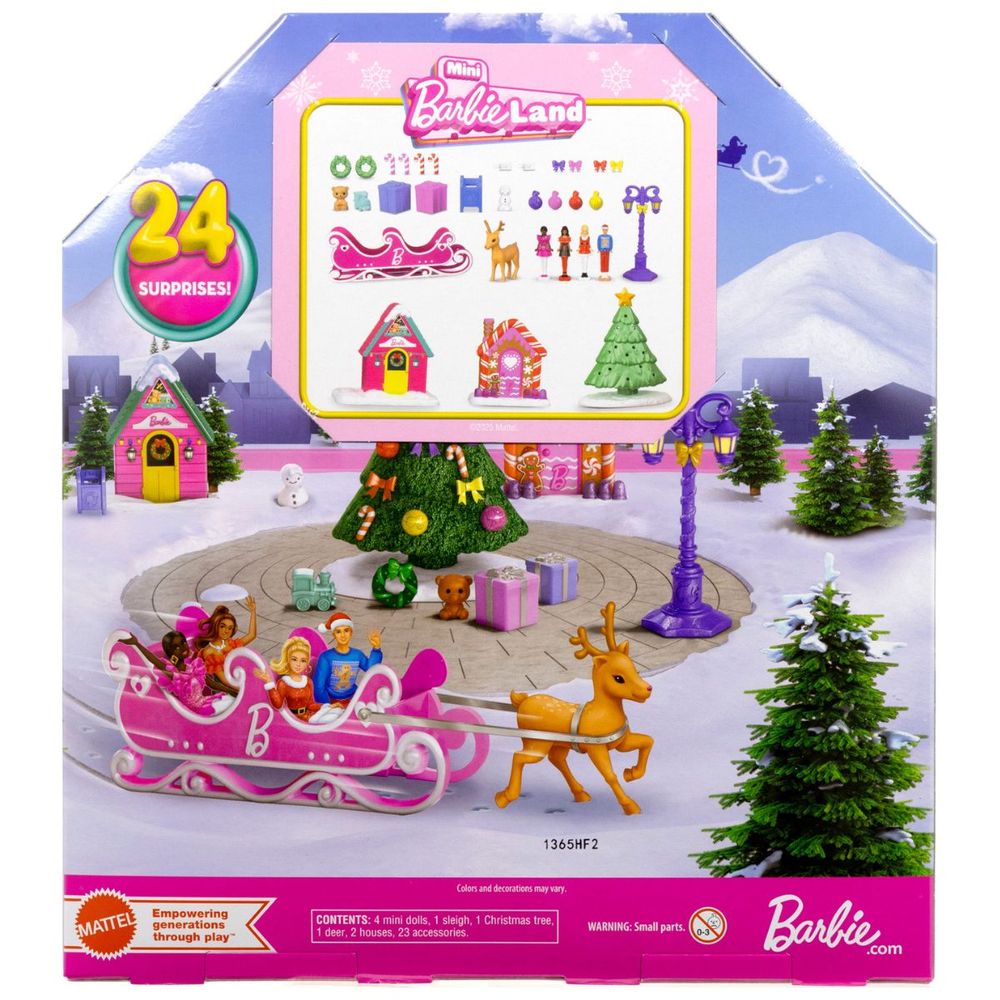 Barbie - Barbie Mini Barbie Land Advent Calendar - World of Barbie