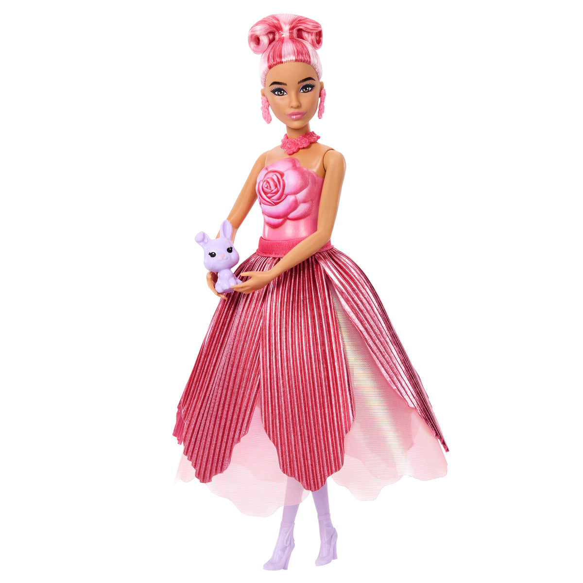 Barbie - Barbie Petal Pop Doll and Accessories - Rose - World of Barbie