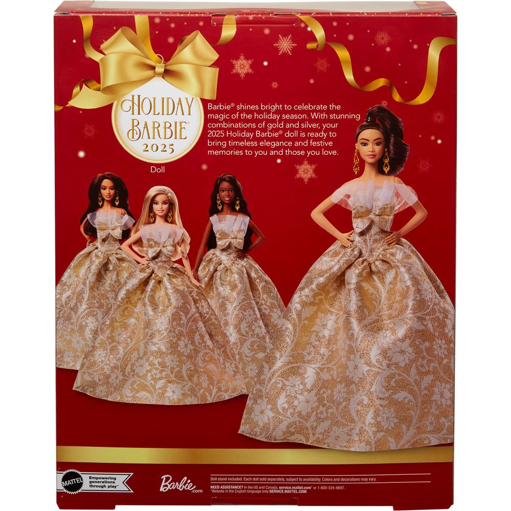 Barbie - Barbie Signature 2025 Holiday Barbie - Doll 2 - World of Barbie