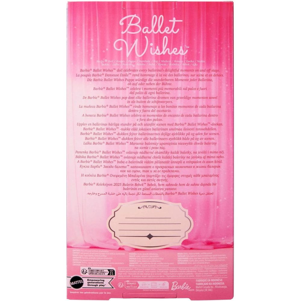 Barbie - Barbie Signature Ballet Wishes Doll - World of Barbie