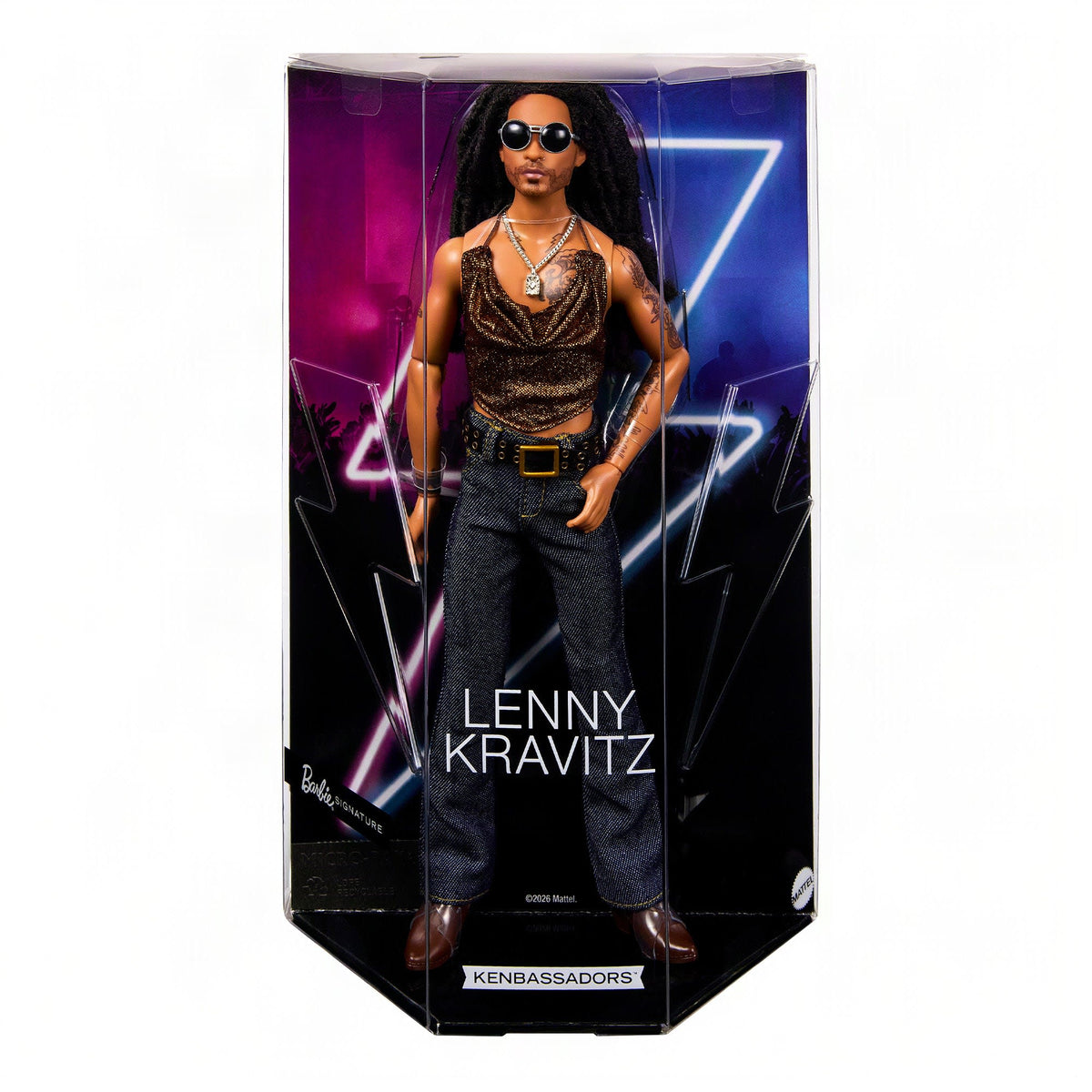 Barbie - Barbie Signature Kenbassadors Lenny Kravitz Ken Doll - World of Barbie