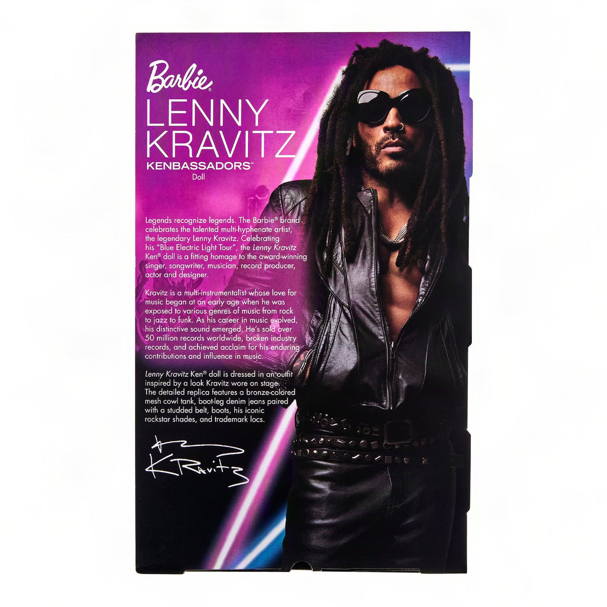 Barbie - Barbie Signature Kenbassadors Lenny Kravitz Ken Doll - World of Barbie