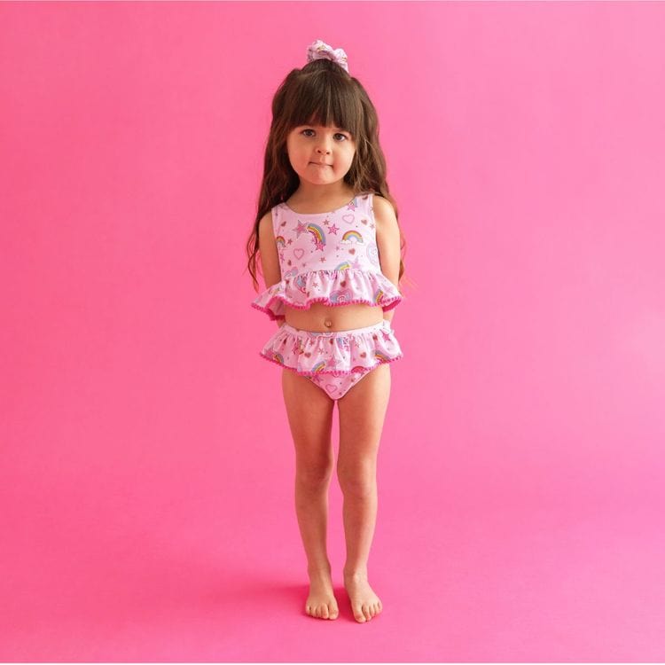 Posh Peanut - Barbie Star Power - Ruffled Two Piece Tankini Set - World of Barbie