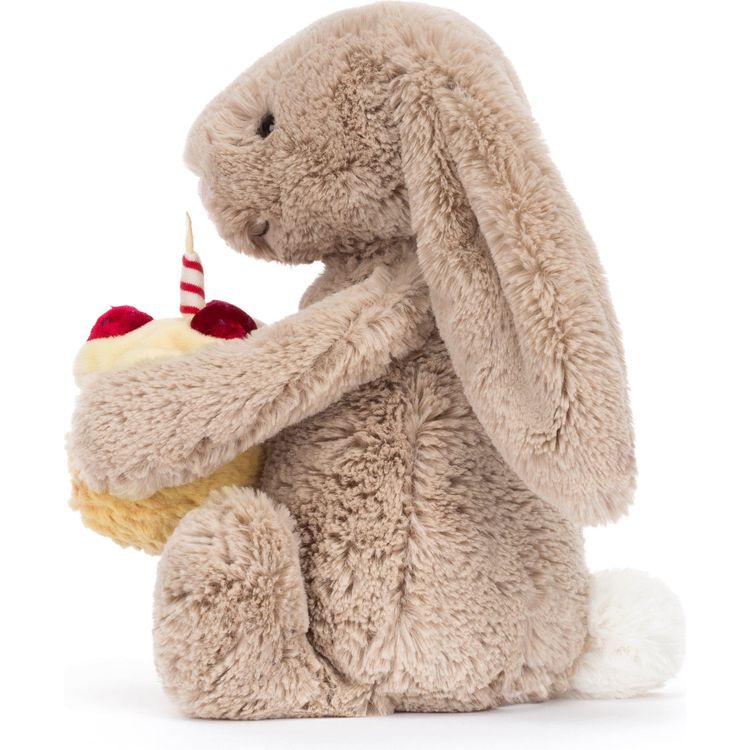 Jellycat, Inc. - Bashful Beige Birthday Bunny - Plush