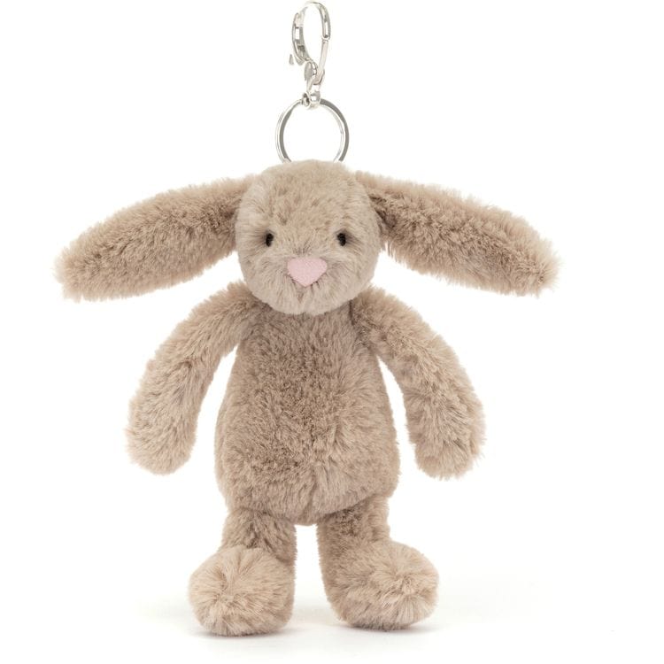 Jellycat, Inc. - Bashful Bunny Beige Bag Charm - Plush