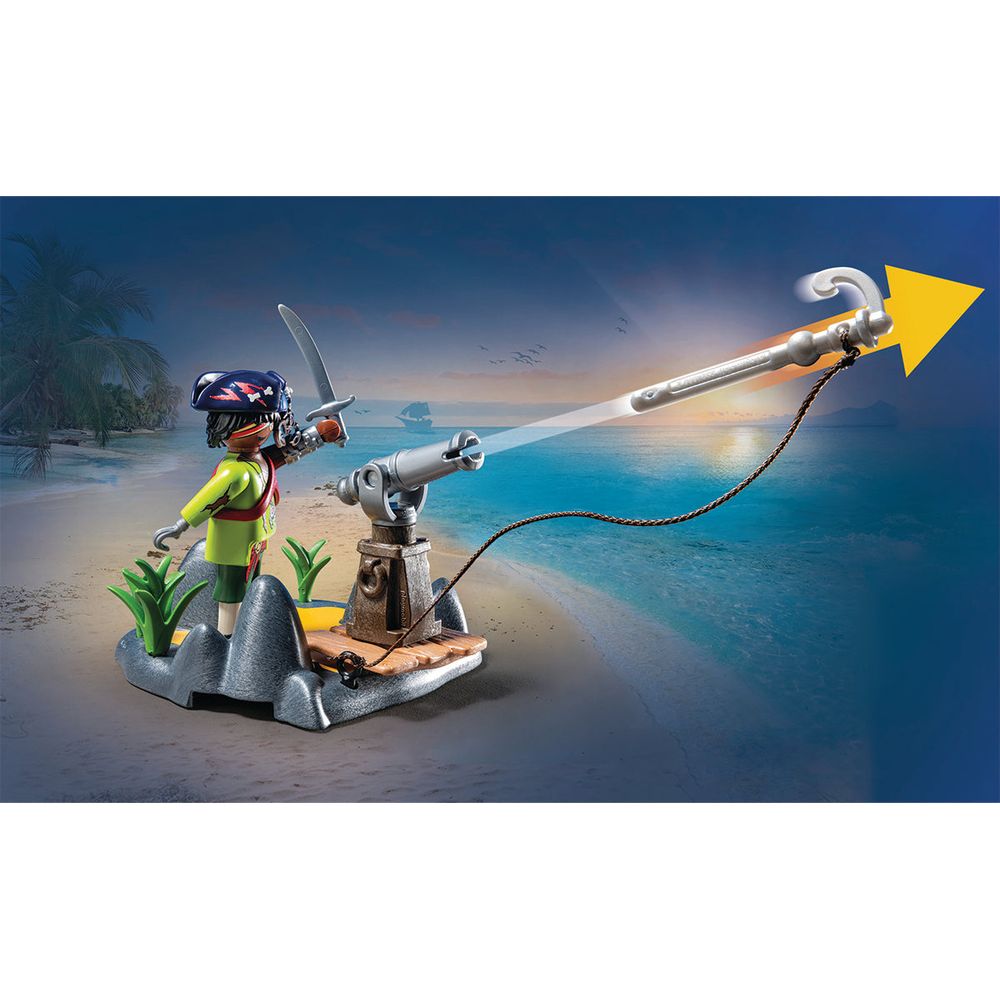 Playmobil - Battle against the Giant Crab Playset - Preschool