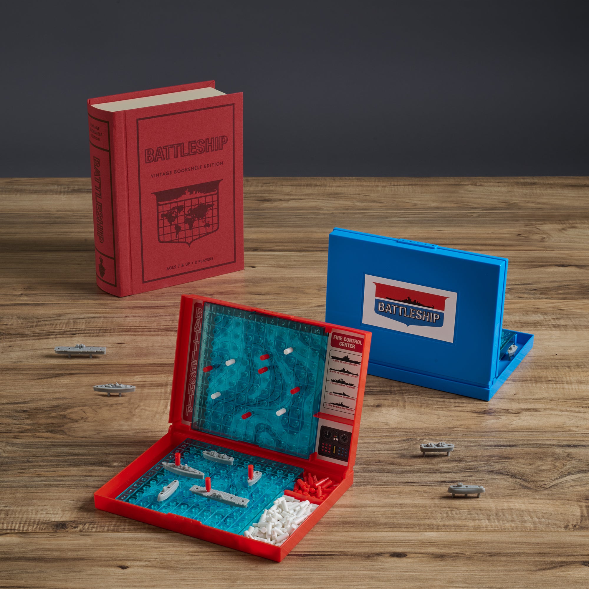WS Game Company - Battleship Vintage Bookshelf Edition - Games