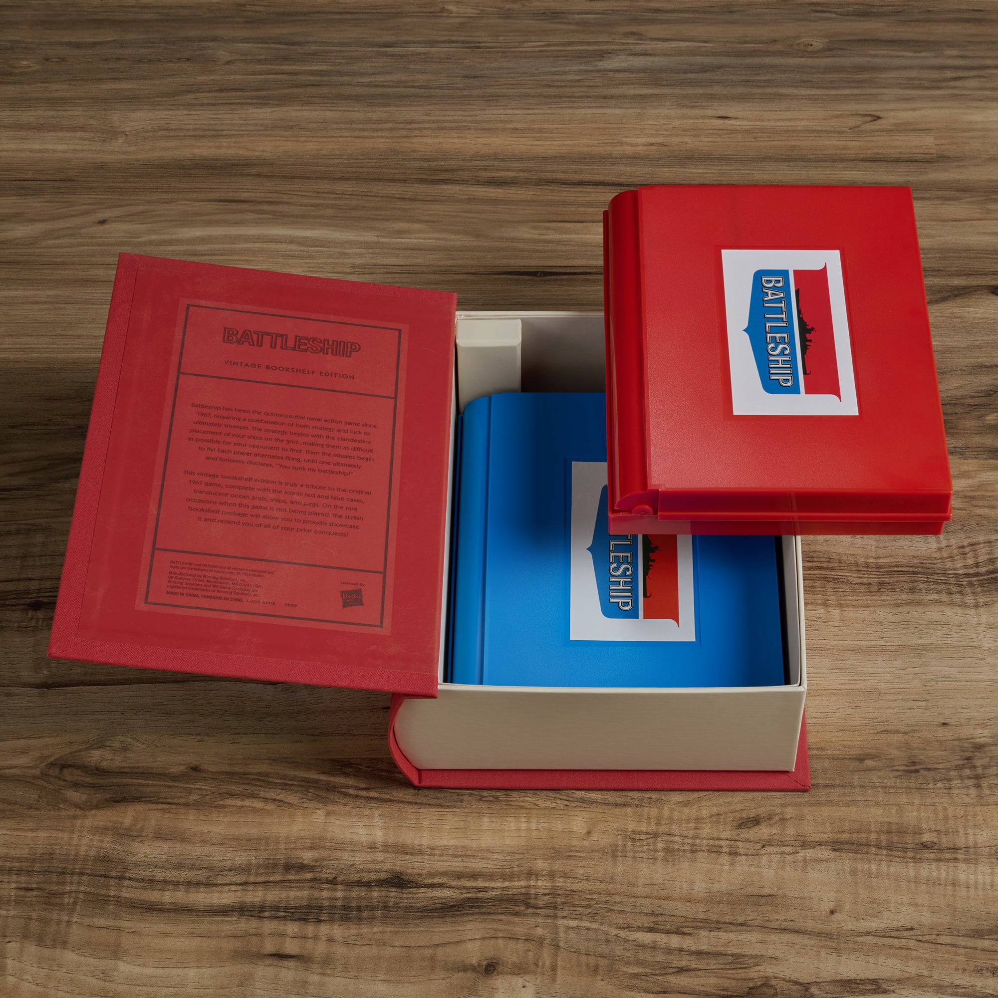 WS Game Company - Battleship Vintage Bookshelf Edition - Games