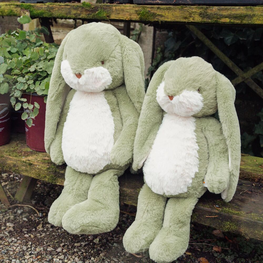 Bunnies By The Bay - Big 20" Floppy Nibble Bunny – Pistachio - Plush