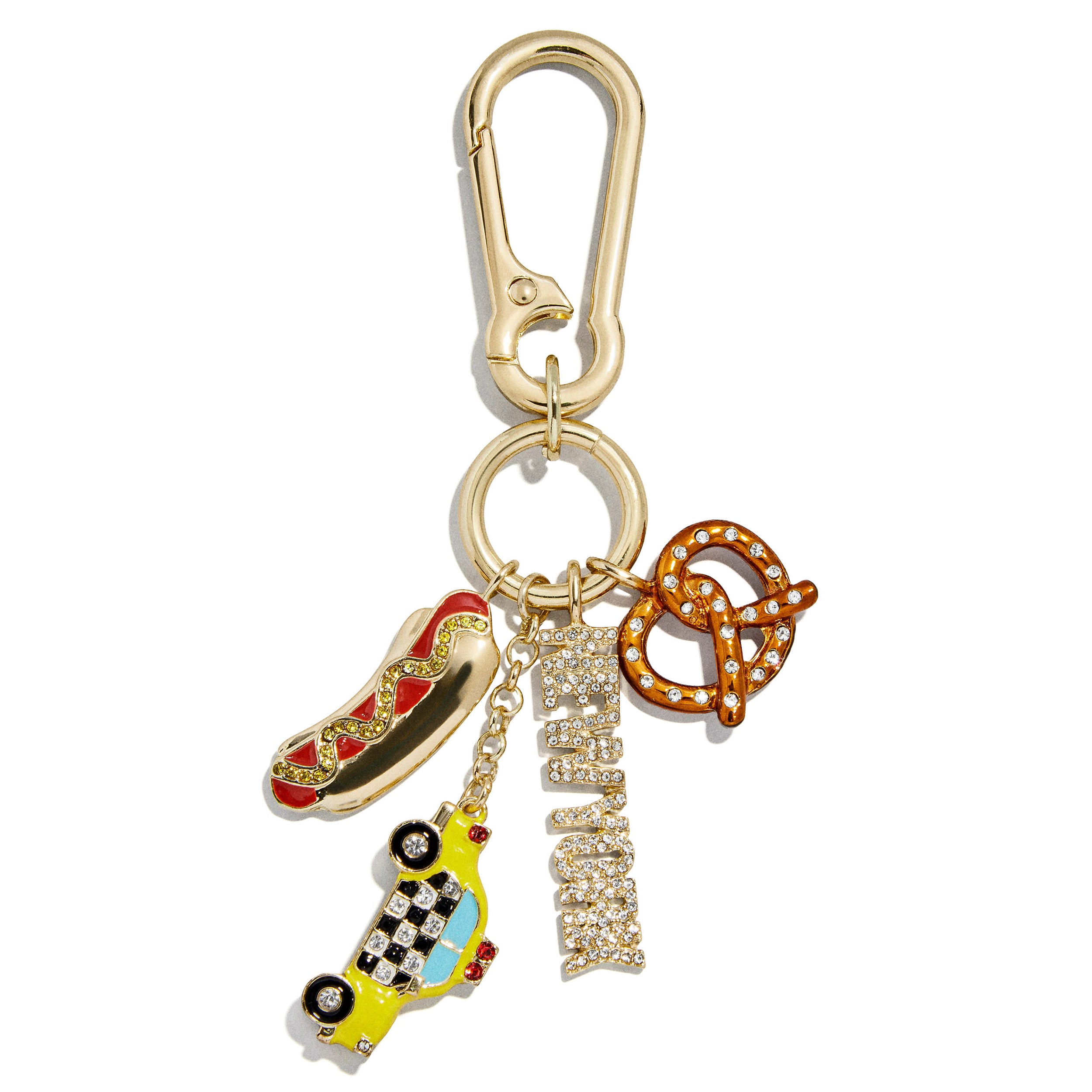 Minibar by BaubleBar - Big Apple Bling Bag Charm - Trend Accessories