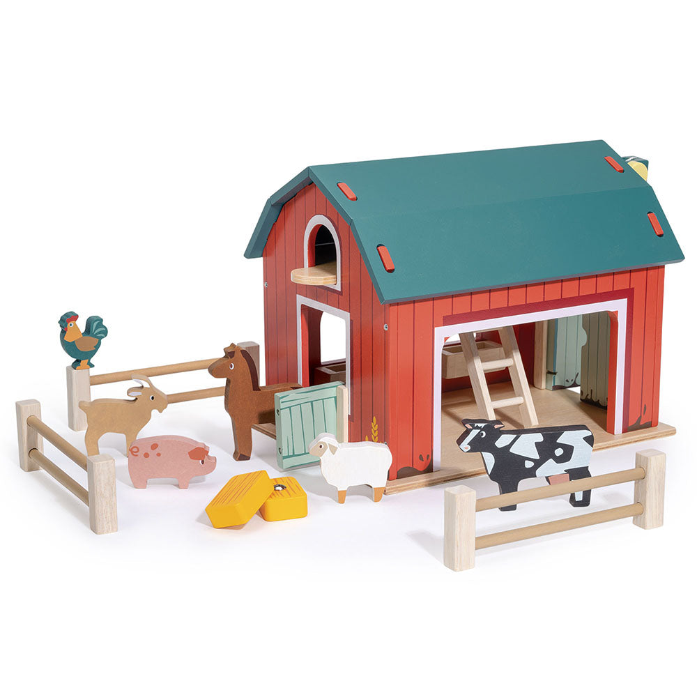 Mentari - Big Red Barn Playset - Preschool