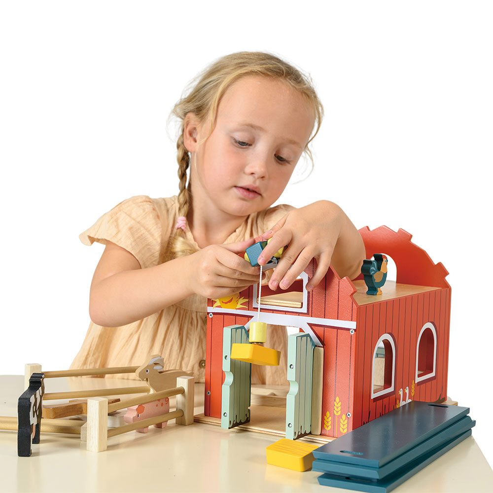 Mentari - Big Red Barn Playset - Preschool